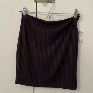 Better Be Black High Waisted Skirt